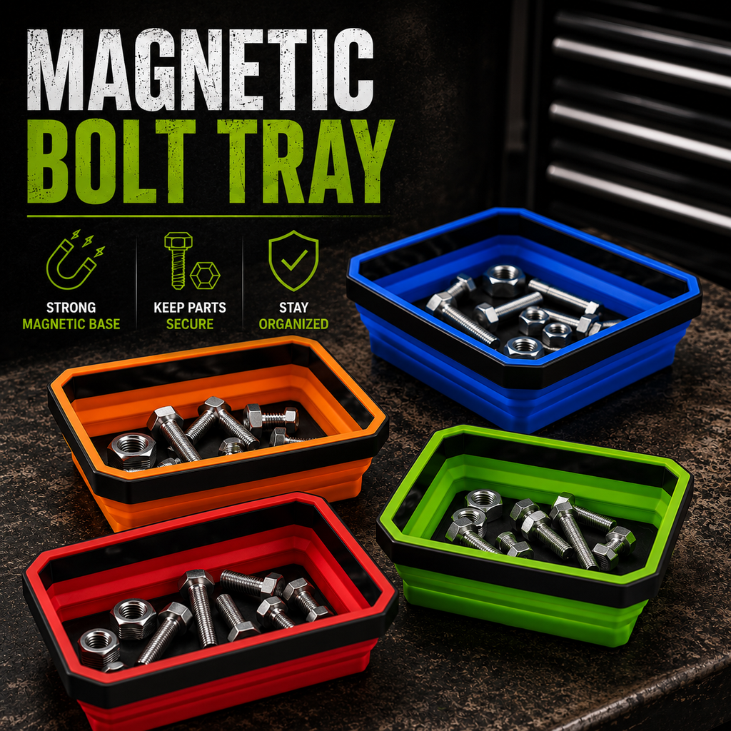 Magnetic Foldable Bolt Tray
