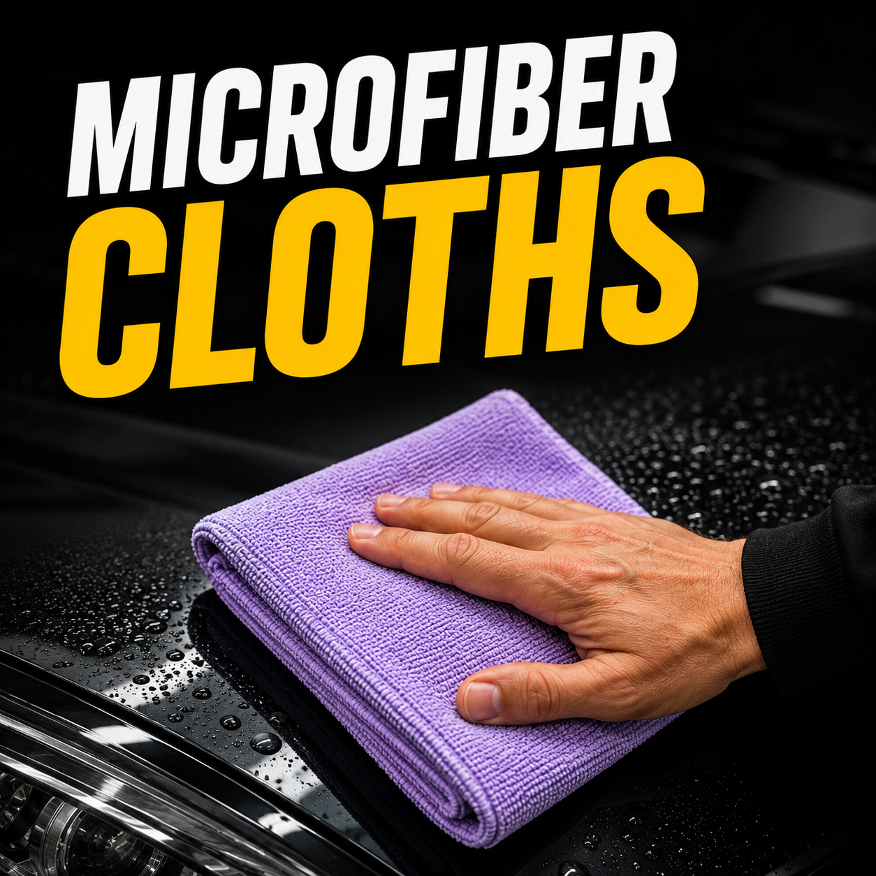 Premium Microfiber Cloths – Pack of 5