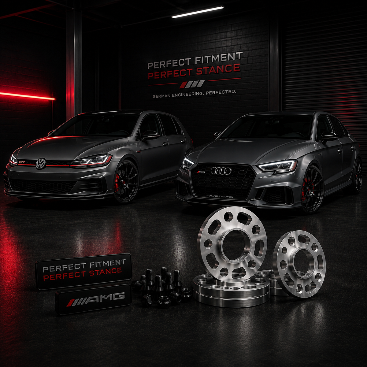 Audi/Vw Wheel Spacers (Pair – x2)