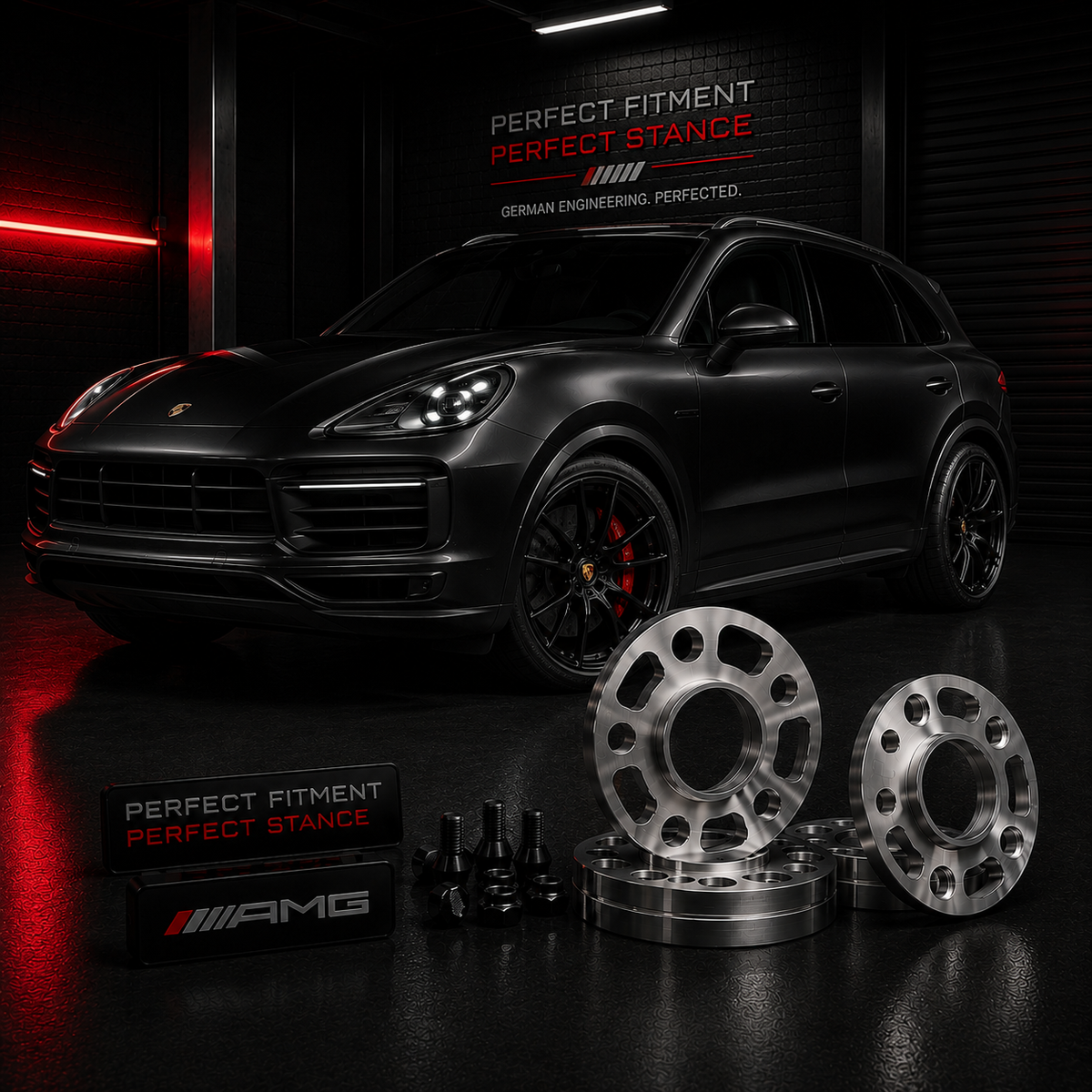 Porsche Wheel Spacers (Pair – x2)