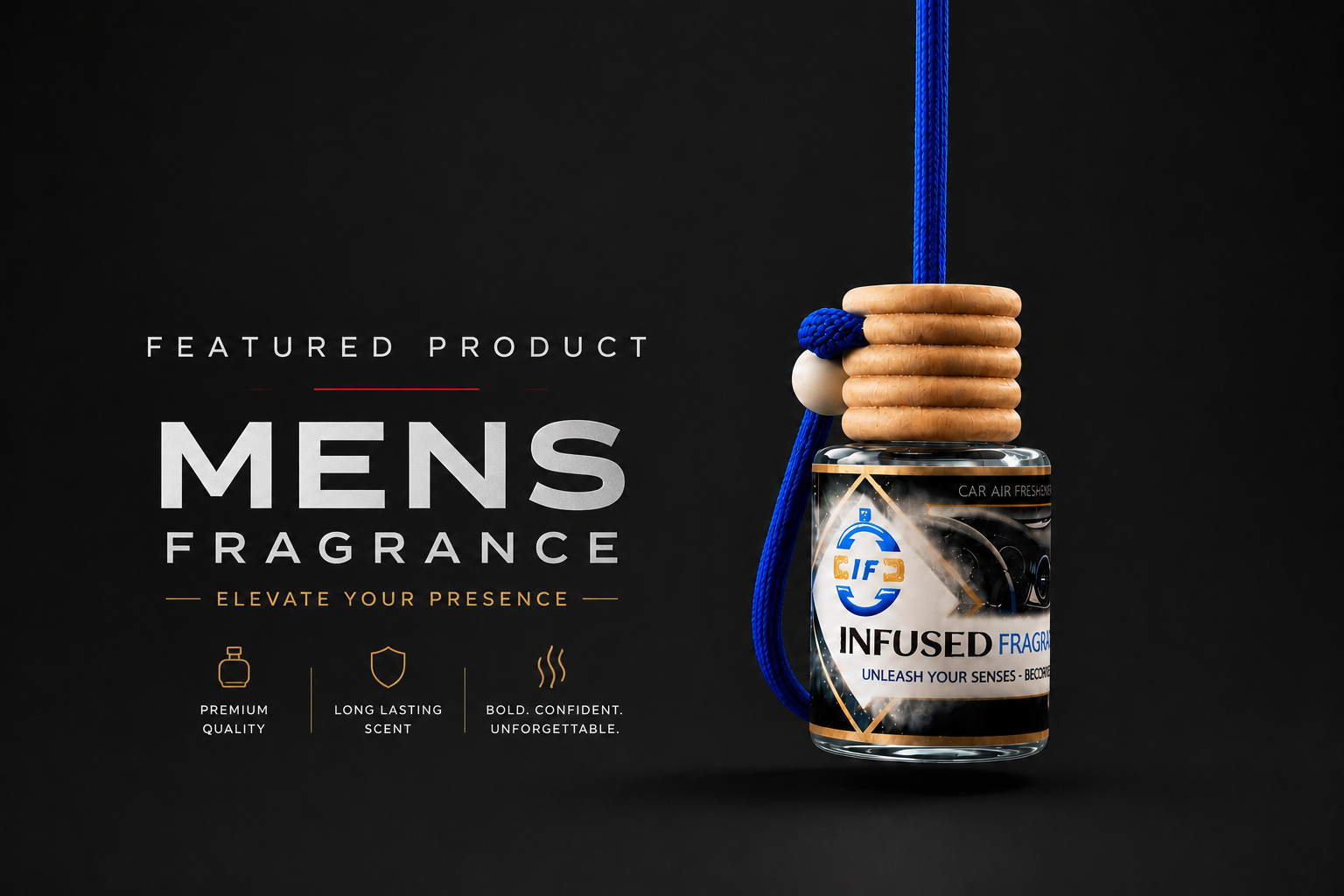 Infused Fragrances – Premium Car Air Freshener Men's