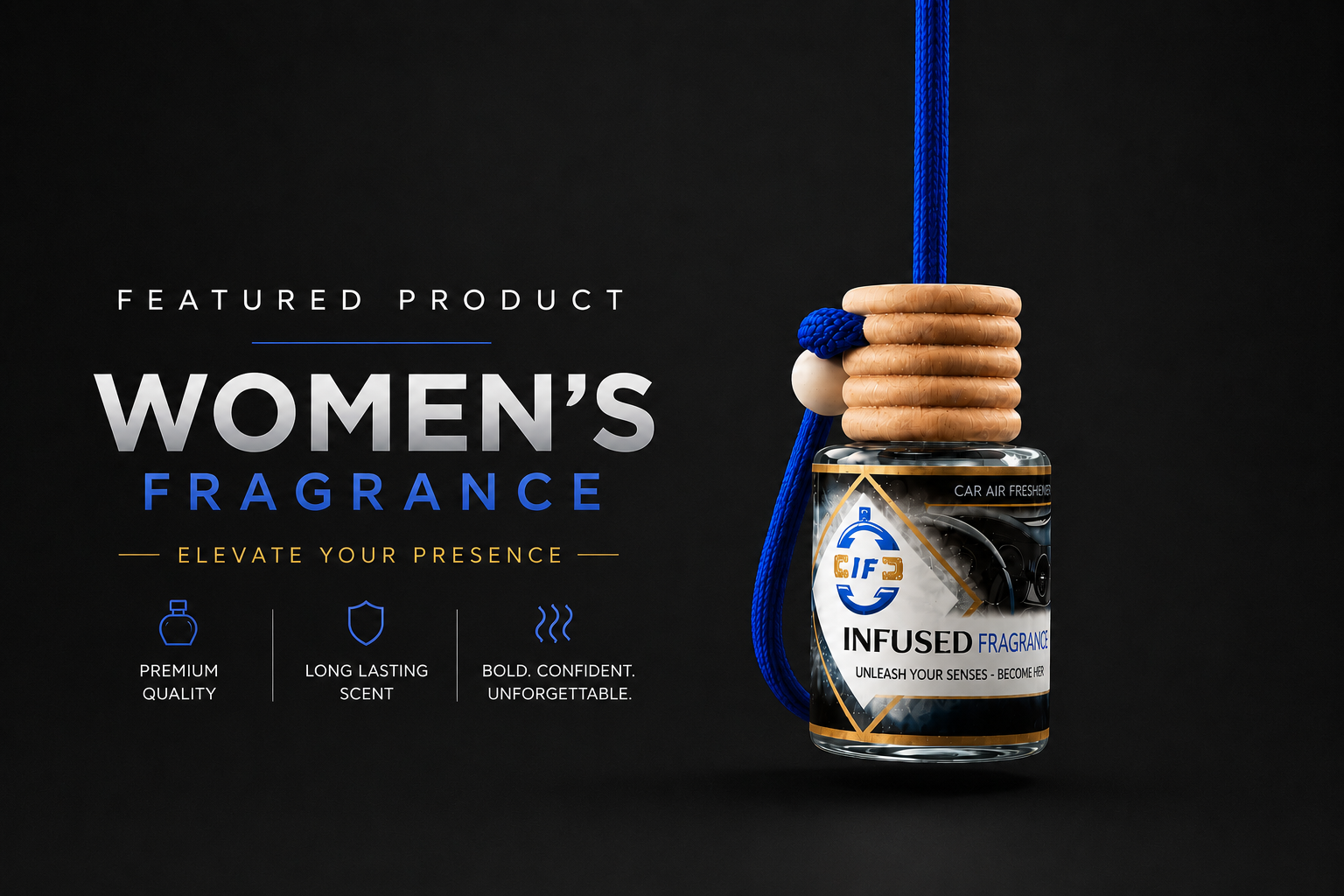 Infused Fragrances – Premium Car Air Freshener Women's